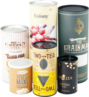 Cylinder Tubes packaging product showcase